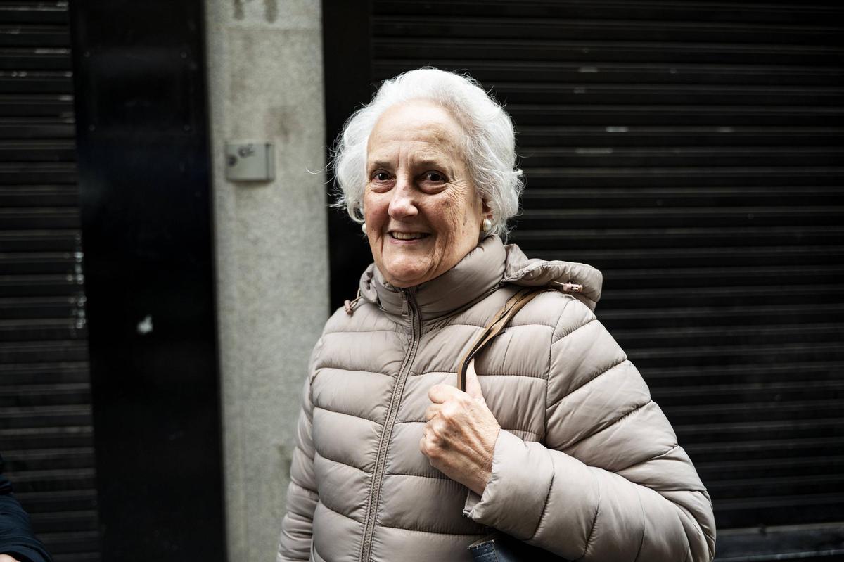 Adela Márquez, vecina del casco antiguo.