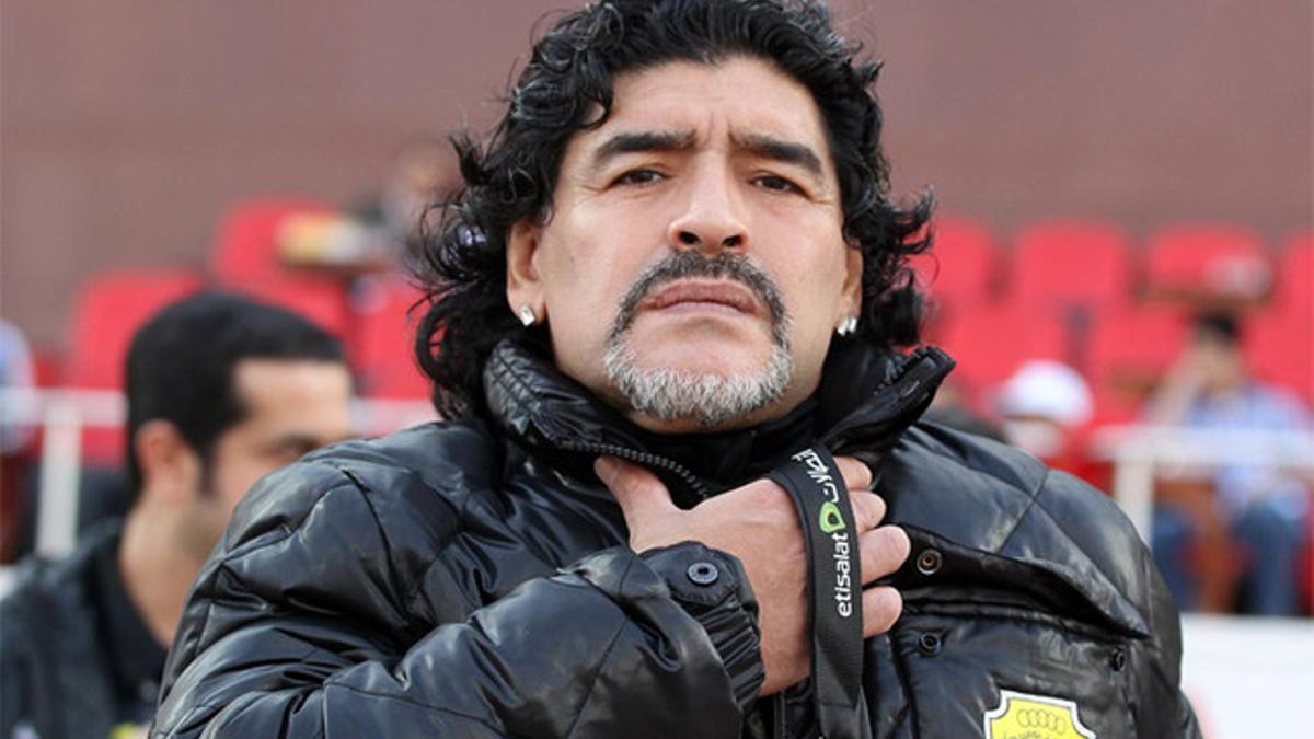 Maradona desmintió que sufra depresión