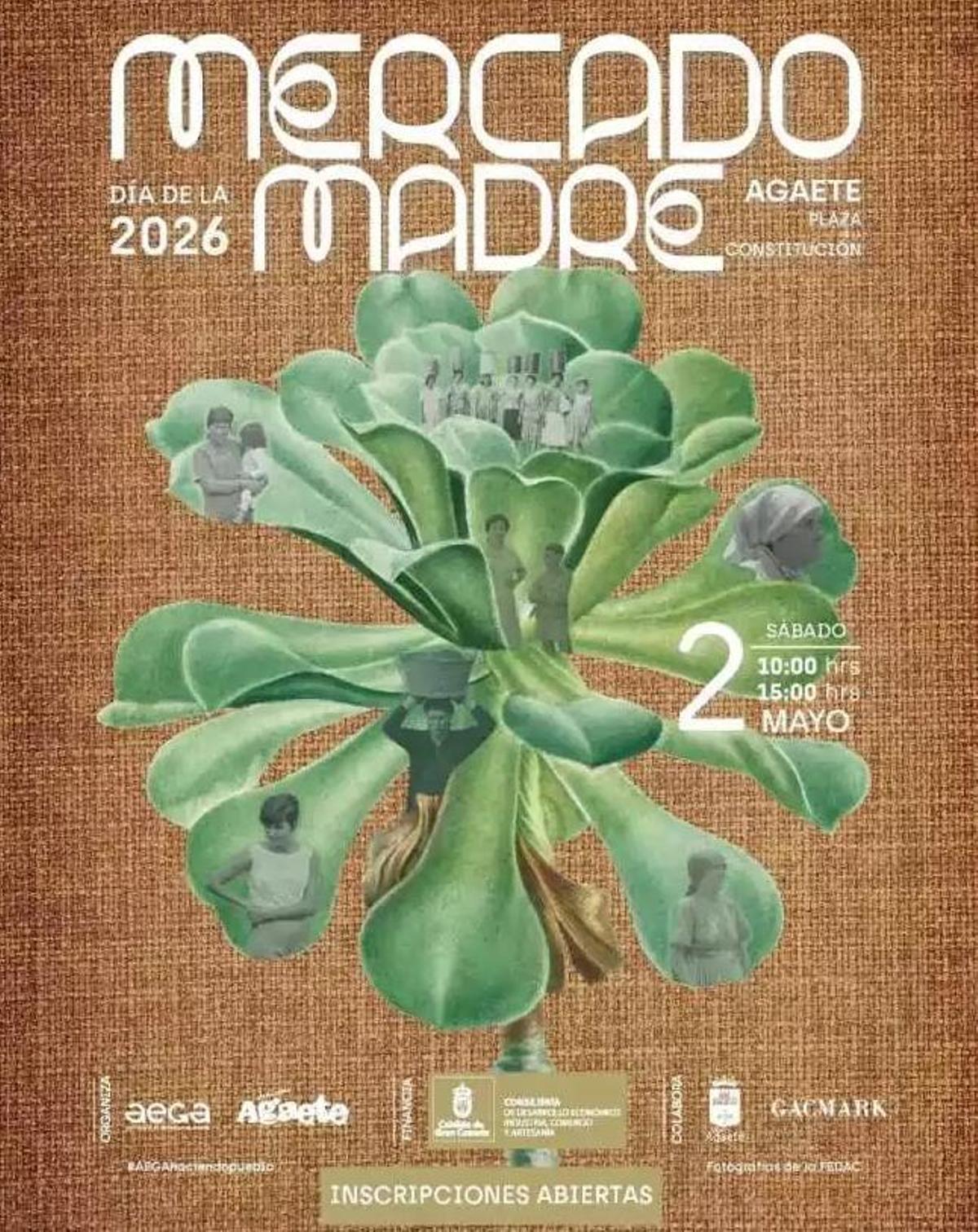 Mercado del Día de la Madre 2026 en Agaete.