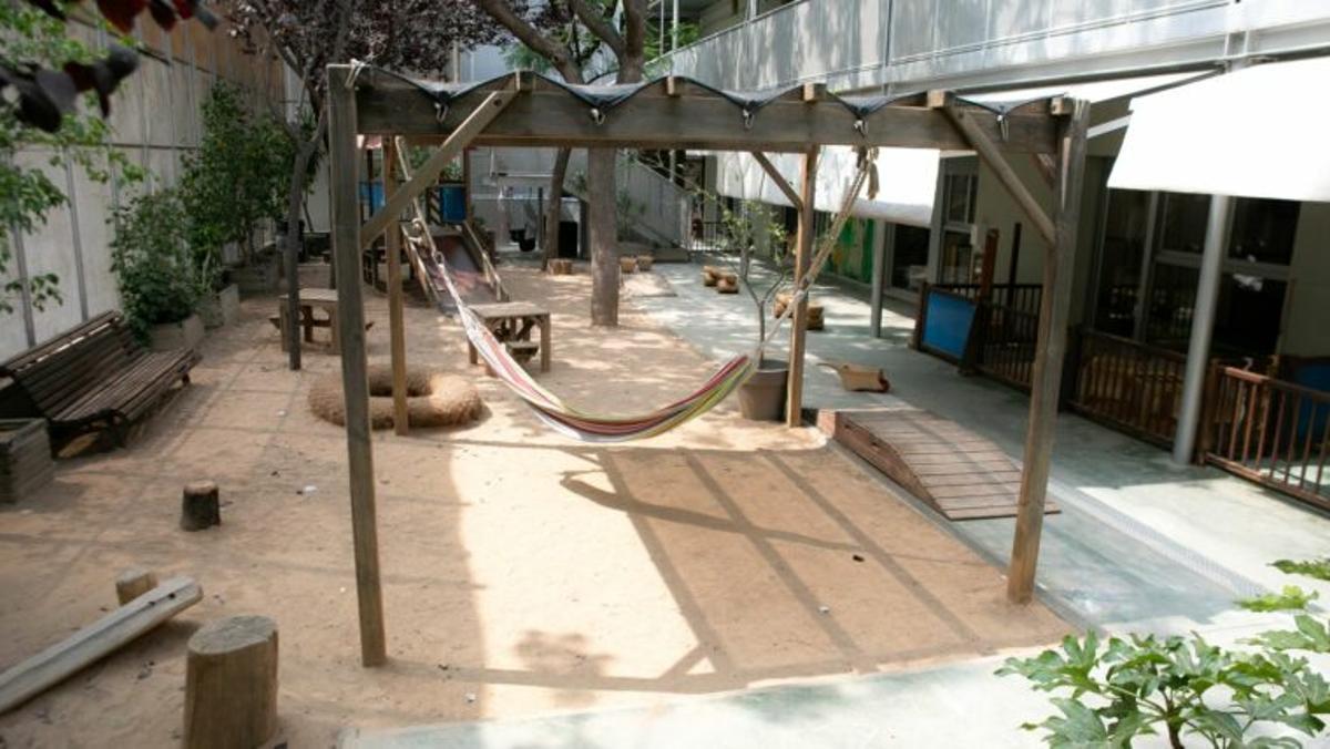 Pati duna escola bressol a Barcelona Pati duna escola bressol a Barcelona
