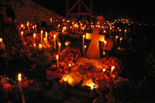 Día de los muertos, de Janitzio, Michoacano, México