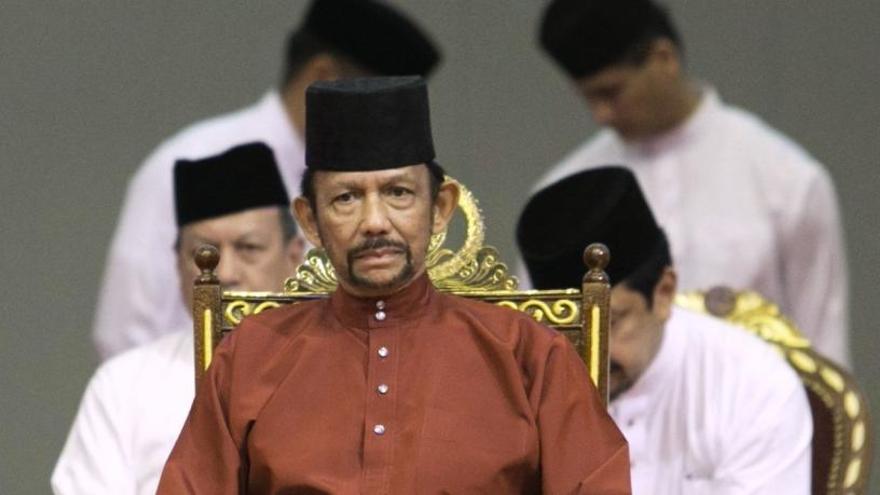 El sultán Hassanal Bolkiah de Brunéi.