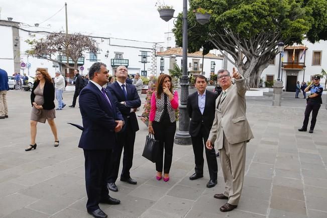 Reunión de los alcaldes de las cuatro grandes ciudades de Canarias