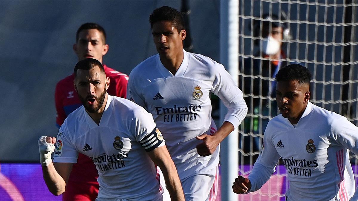 Karim Benzema ha sido elegido por LaLiga mejor jugador de marzo