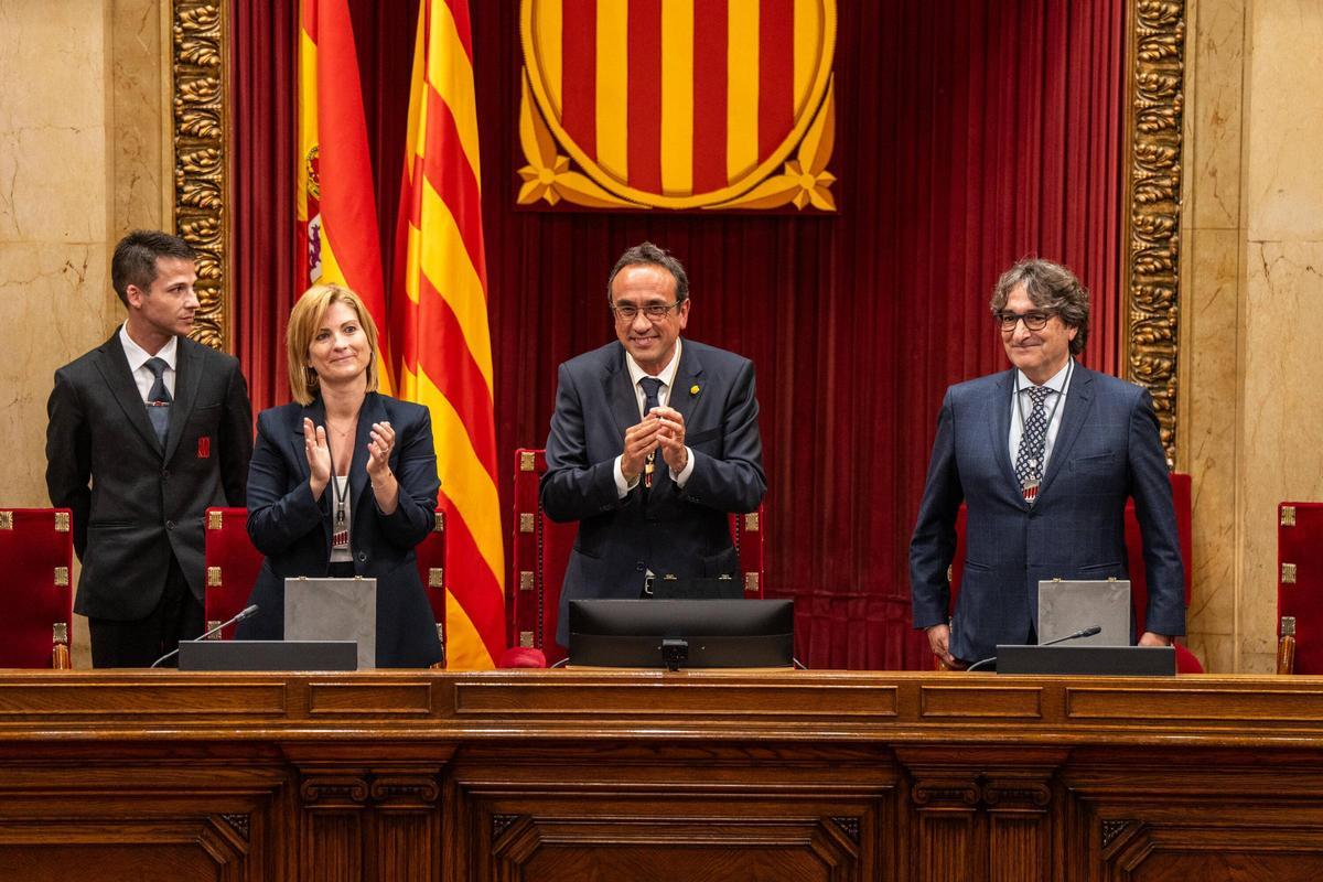 Pleno de constitución del Parlament de Catalunya tras elecciones del 12M