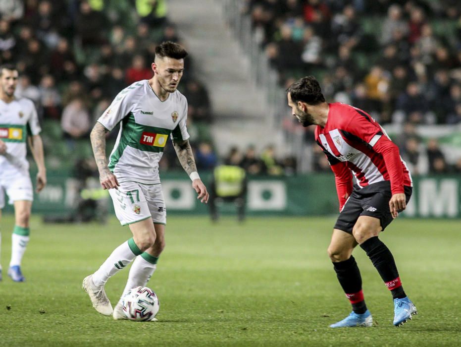 El Elche aguanta hasta el séptimo penalti pero cae ante el Athletic en la Copa del Rey