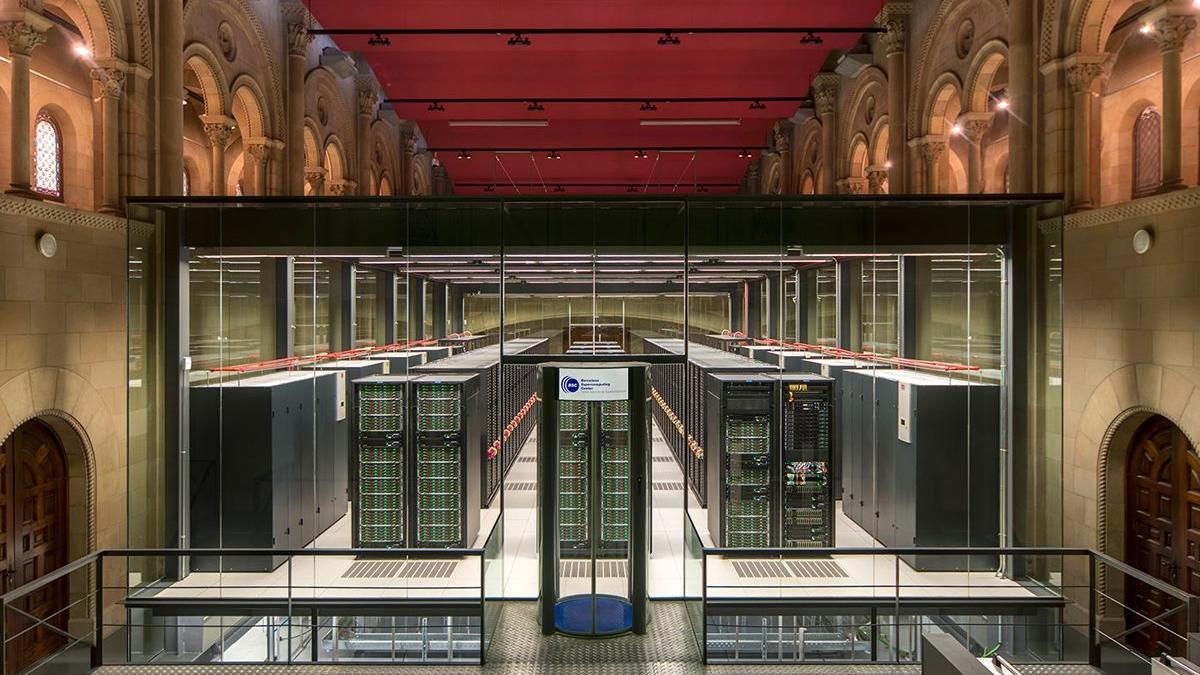 El supercomputador MareNostrum.