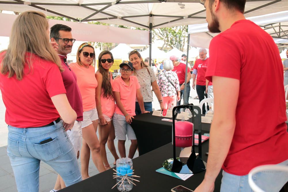 La UPV llena de ciencia la plaza del Ayuntamiento