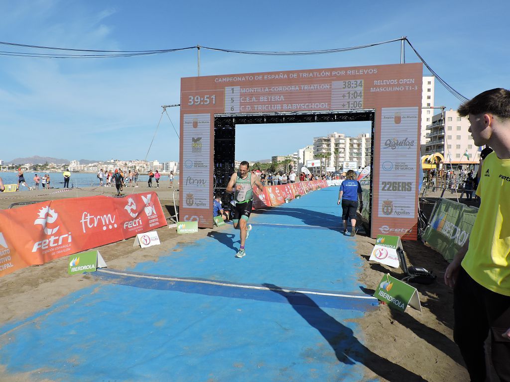 Campeonato de España de Triatlón de relevos en Águilas