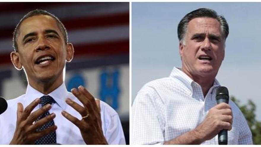 Obama y Romney.