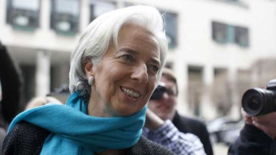 La Policía registra la casa de Christine Lagarde en París