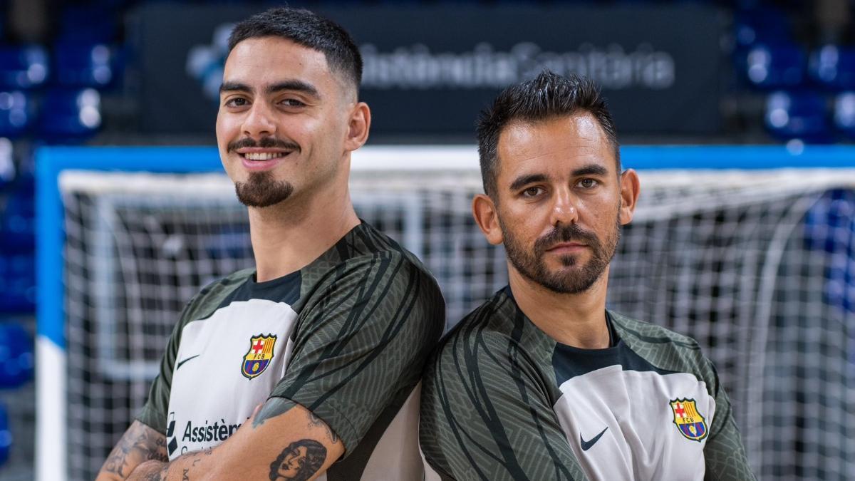 Erick y Álex, los dos fichajes del Barça 2023-24