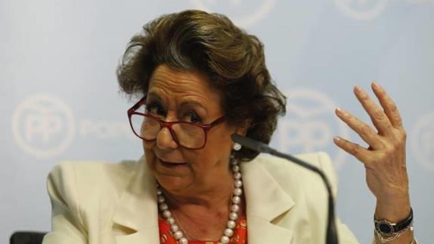 La senadora Rita Barberá, en una imagen reciente.