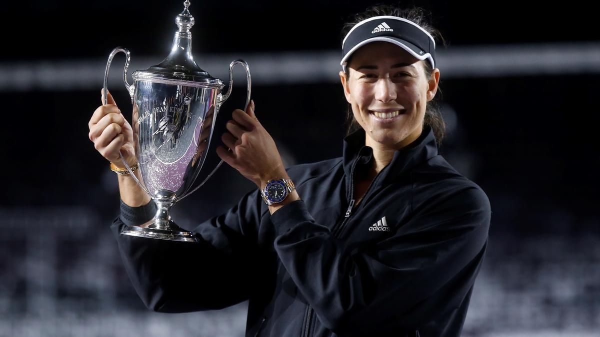 Garbiñe Muguruza, primera española en ganar las WTA Finals