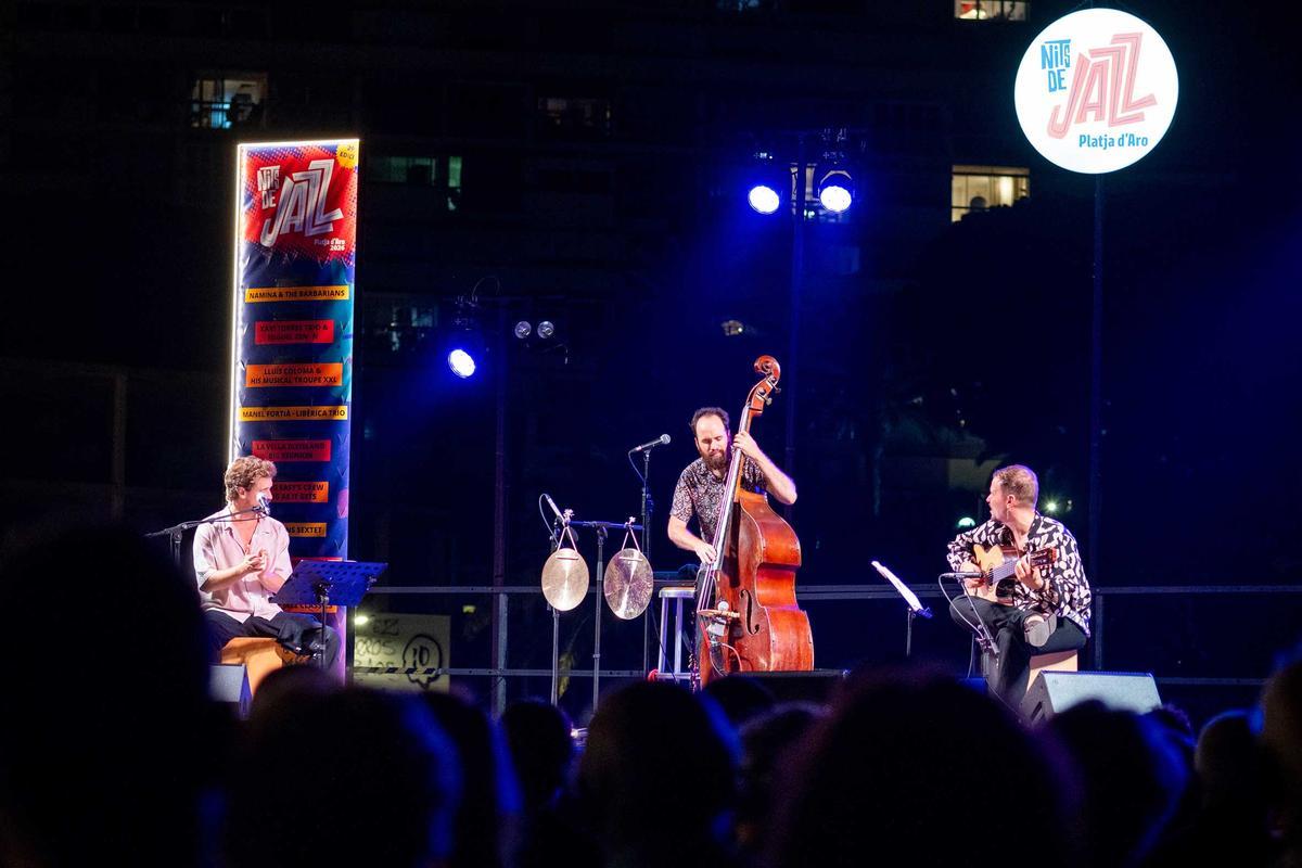 Les imatges de Libèrica Trio al Nits de Jazz de Platja d'Aro.