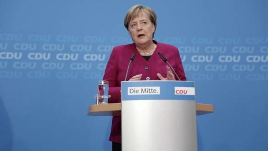 Merkel no tornarà a ser candidata a cancellera ni optarà a presidir el seu partit