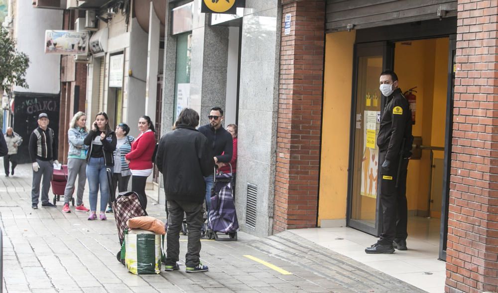 Así está Alicante el primer lunes de confinamiento