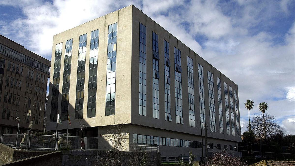 Edificio de la Audiencia de Vigo, donde se ubican los juzgados penales.