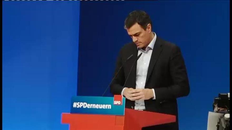 Sánchez asegura que el secesionismo amenaza el proyecto europeo