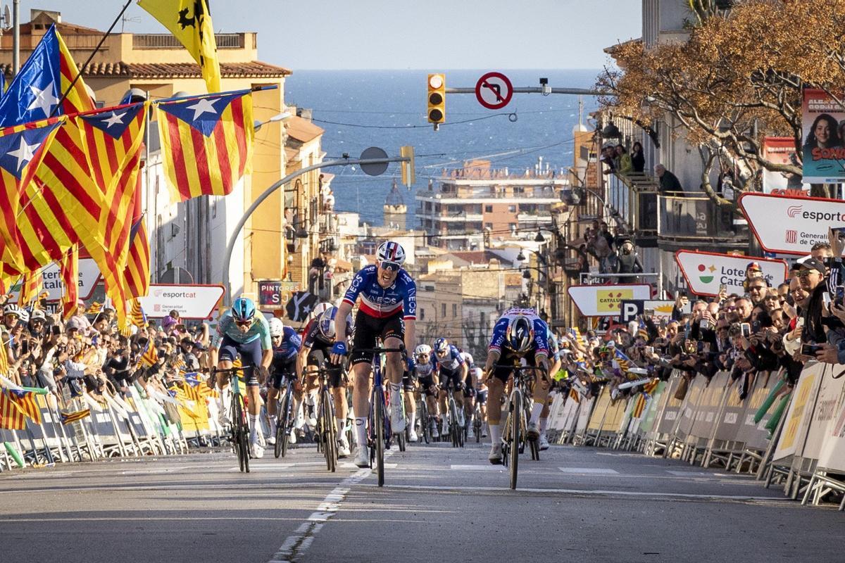 Moment de l'arribada.