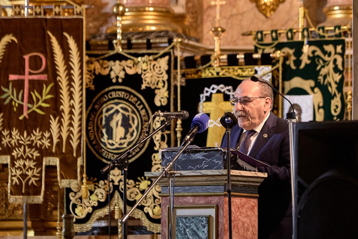 EMILI RIPOLL GIMENO, President de la Junta Major de Germandats de la Setmana Santa de Gandia