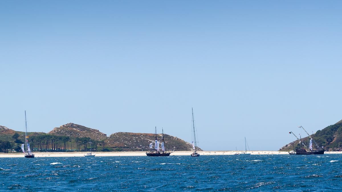 La Iacobus Maris arriba en Vigo