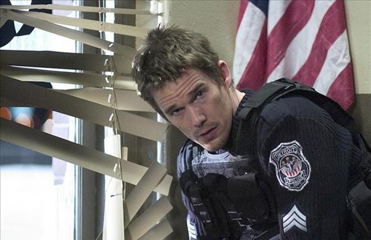 Ethan Hawke, a ’Asalto al distrito 13’. Ethan Hawke, a ’Asalto al distrito 13’.
