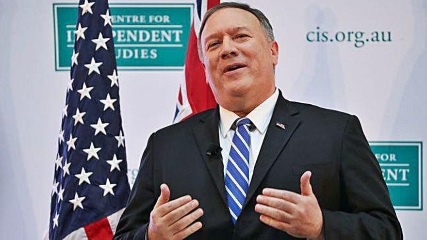 Pompeo va demanar a Austràlia que s&#039;impliqui en la força naval per a l&#039;estret d&#039;Ormuz.