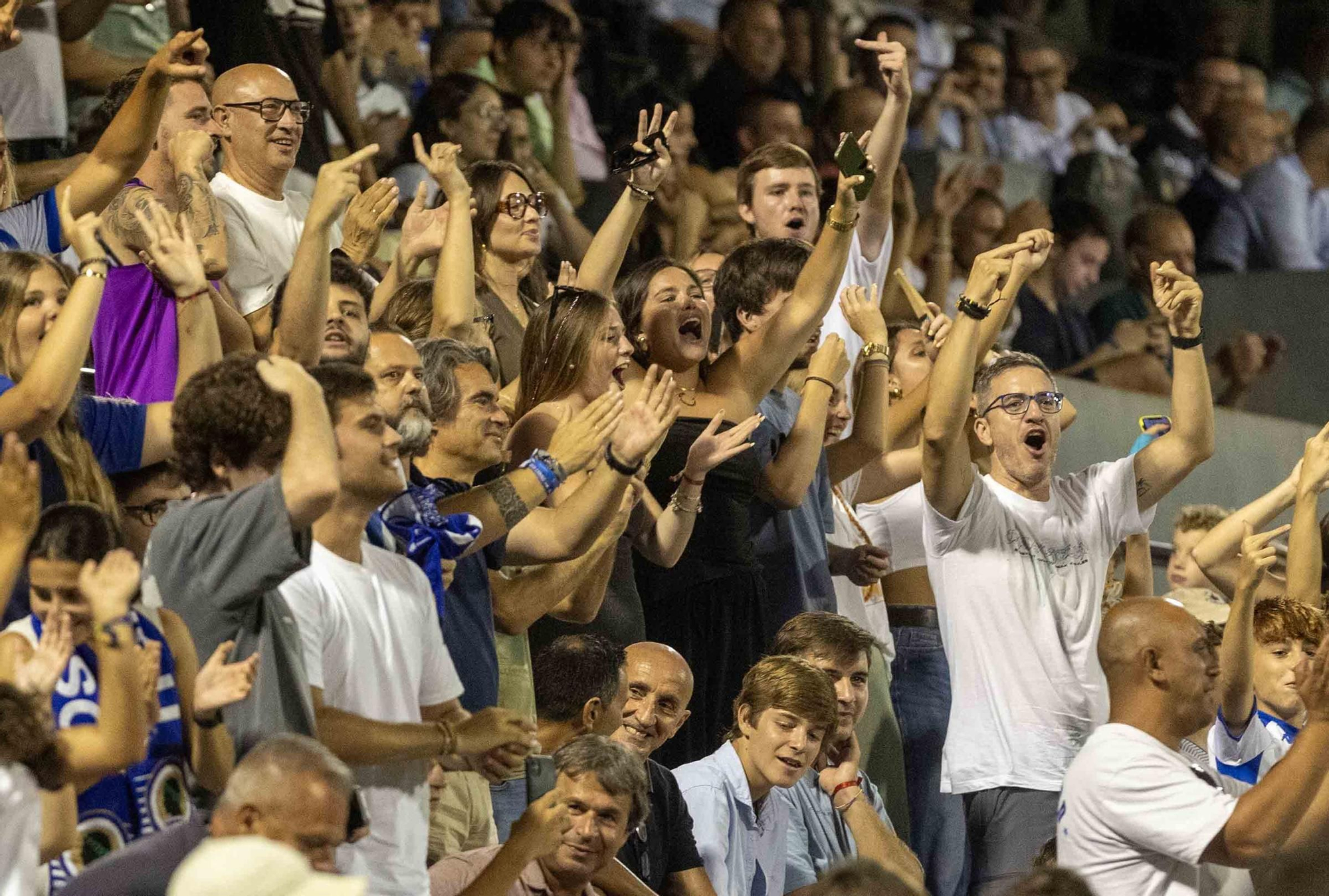 El Hércules se impone 2-0 al Elche en un derbi de nivel en el Rico Pérez