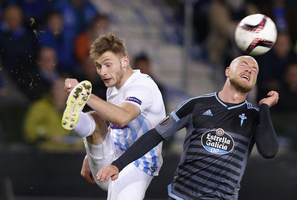 Genk - Celta: el partido en imágenes