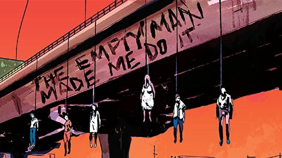 Viñeta de la novela gráfica 'The empty man'.