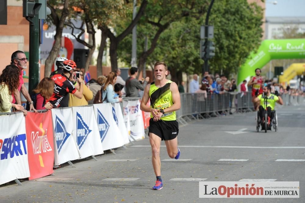 Media Maratón de Murcia: llegada (1ª parte)