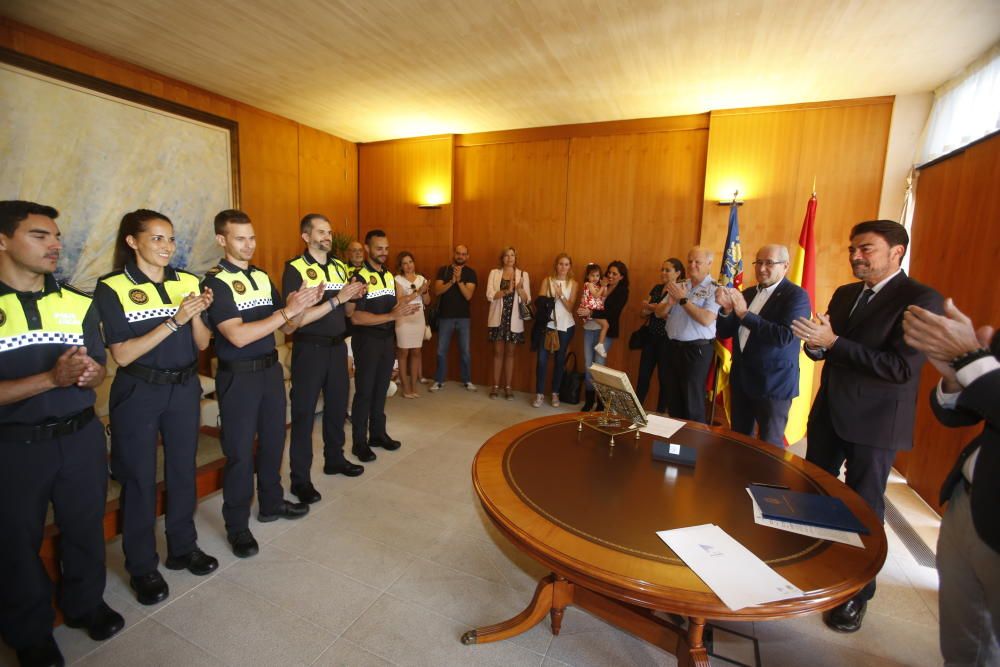 Más policías para Alicante