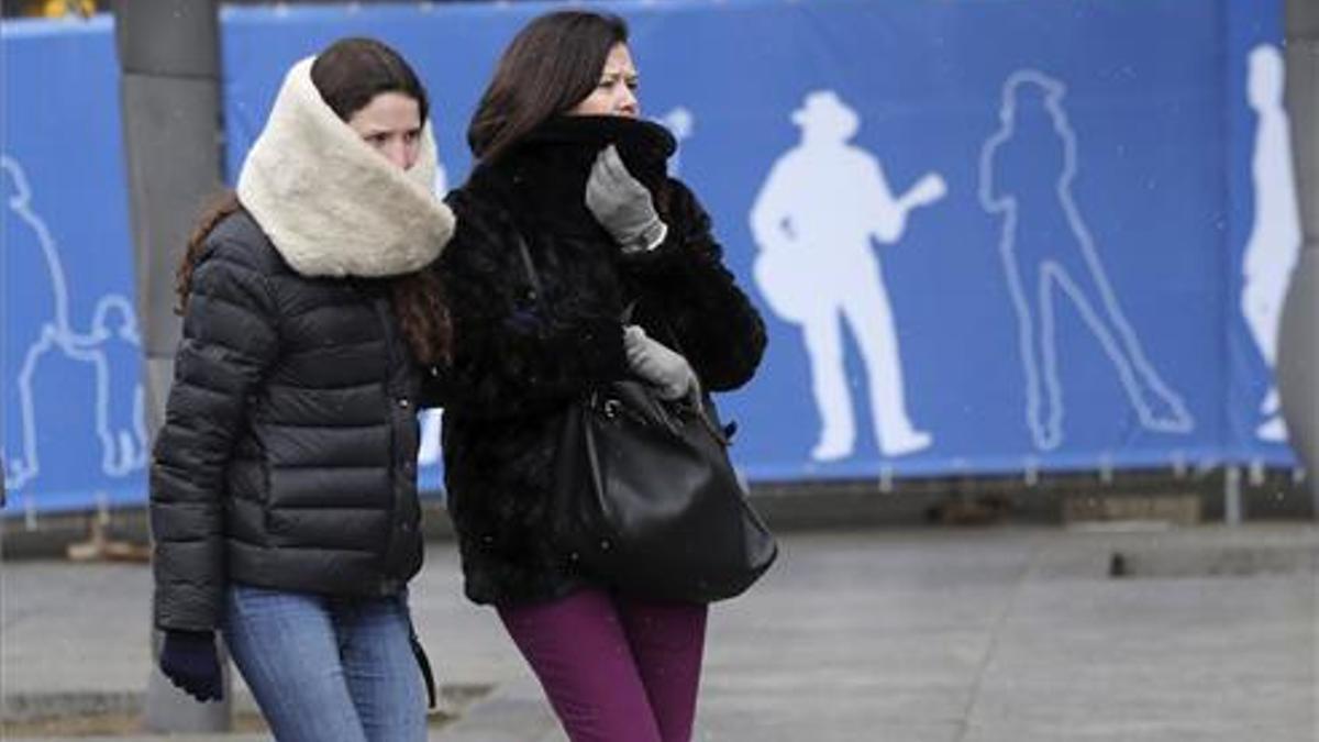 Imagen de archivo: Jornada de frío en Castellón