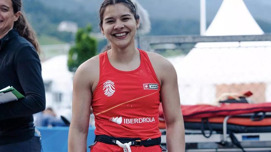 Leslie Romero, escaladora olímpica española: &quot;Amo Venezuela, pero siempre quise competir para España&quot;