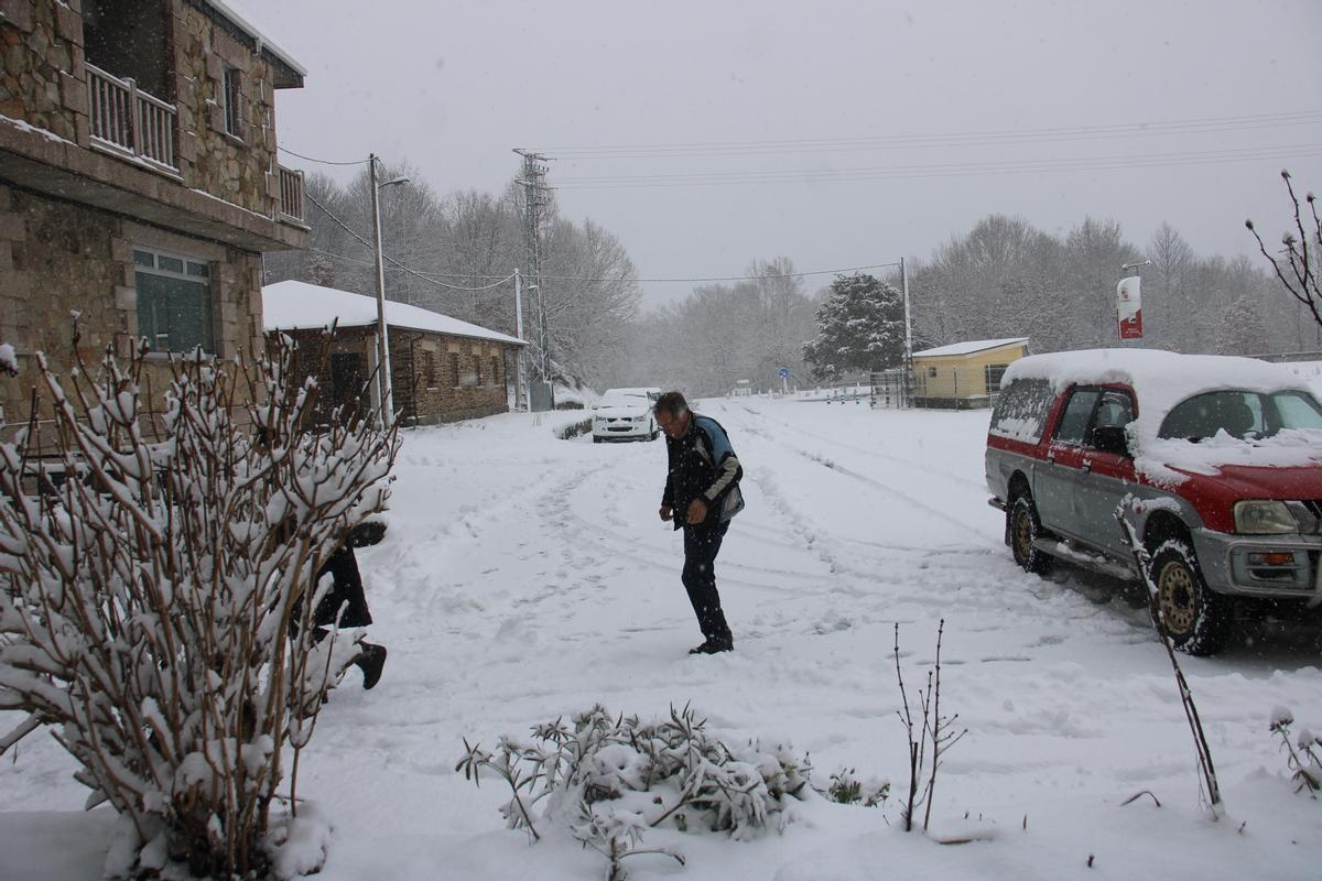 GALERÍA | Primera gran nevada del año en Sanabria