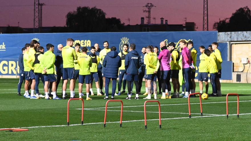 Galería | El entrenamiento del Villarreal en imágenes a un día de medirse al Real Madrid