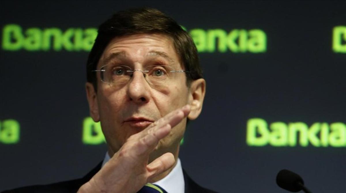 José Ignacio Goirigolzarri, en la presentació dels resultats de Bankia del 2013. José Ignacio Goirigolzarri, en la presentació dels resultats de Bankia del 2013.