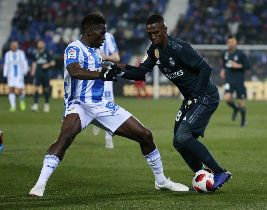 Las imágenes del Leganés - Real Madrid.