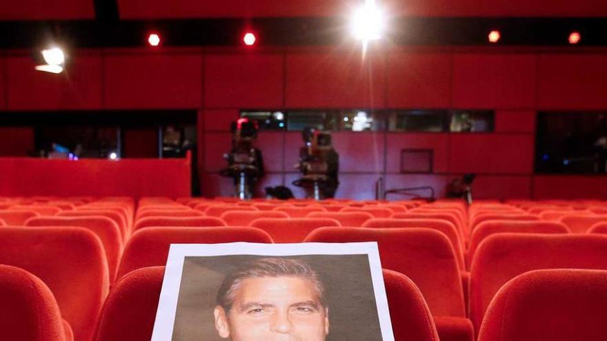 Imagen de la reserva de George Clooney para la Berlinale.