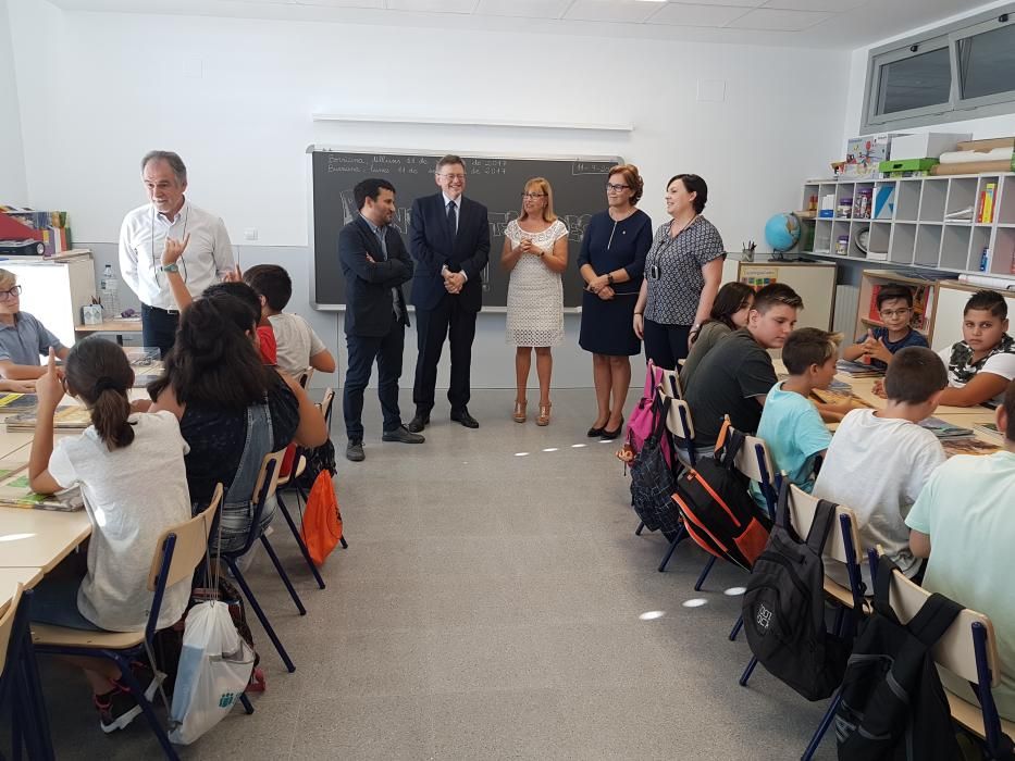 Inicio escolar en el Cardenal Tarancón de Borriana