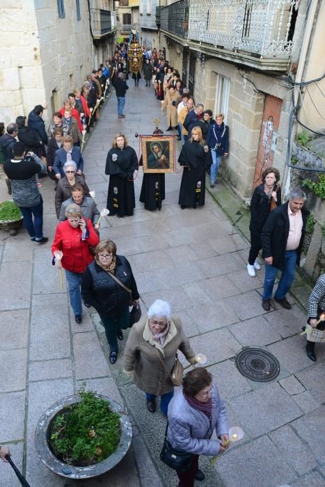 La Virgen de Los Dolores ya está en la excolegiata