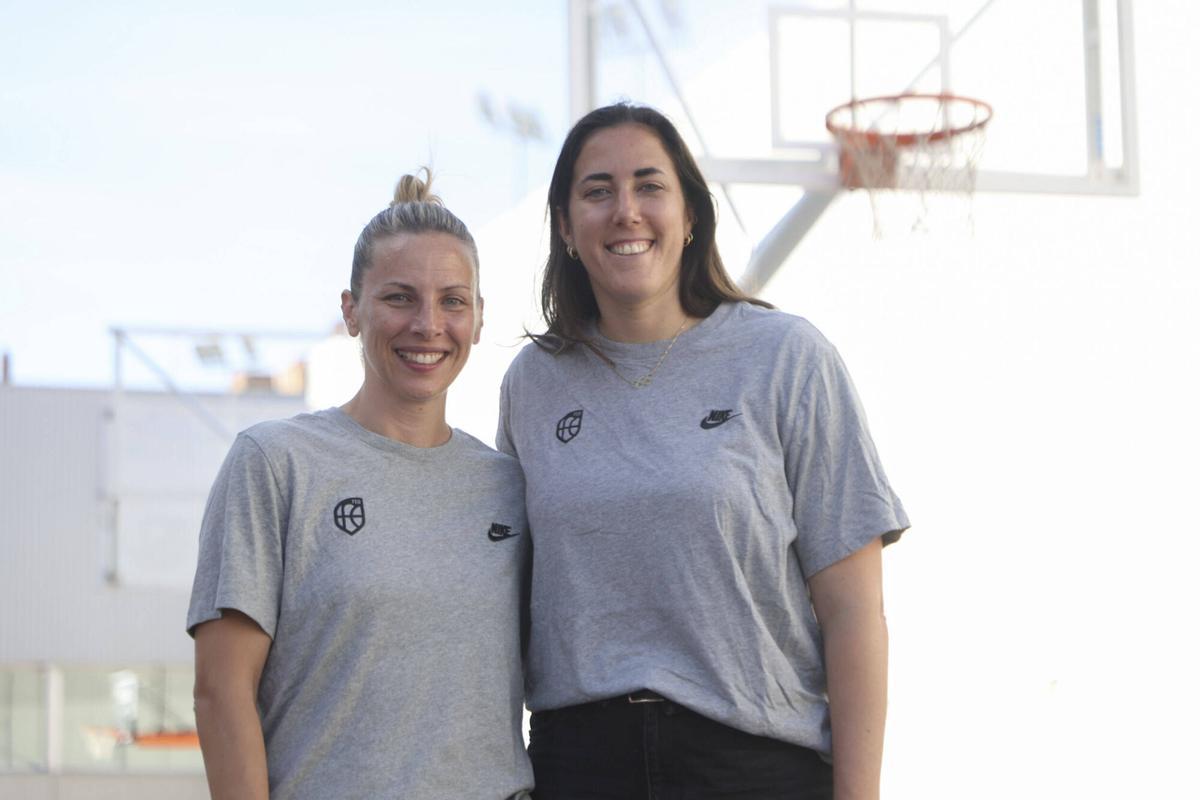 VALENCIA. VLC. Entrevista a las jugadoras de baloncesto Sandra Ygueravide y Vega Gimeno tras retirarse del 3x3