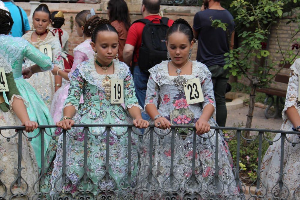 Los Jardines de Monforte acogieron la prueba de las infantiles con moño único