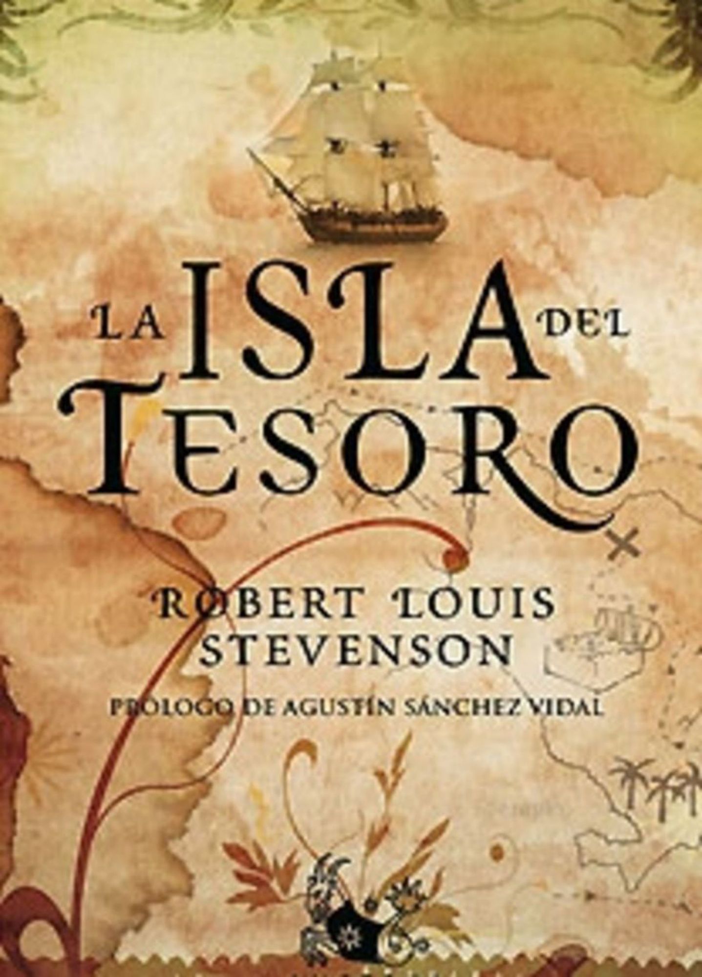 Portada de una edición de La isla del tesoro.