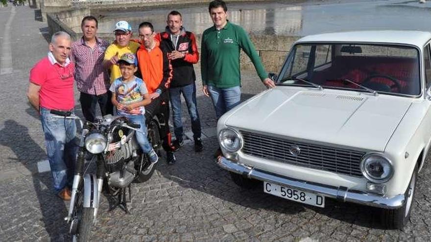 Presentación del VI Rally Culleredo de coches clásicos.