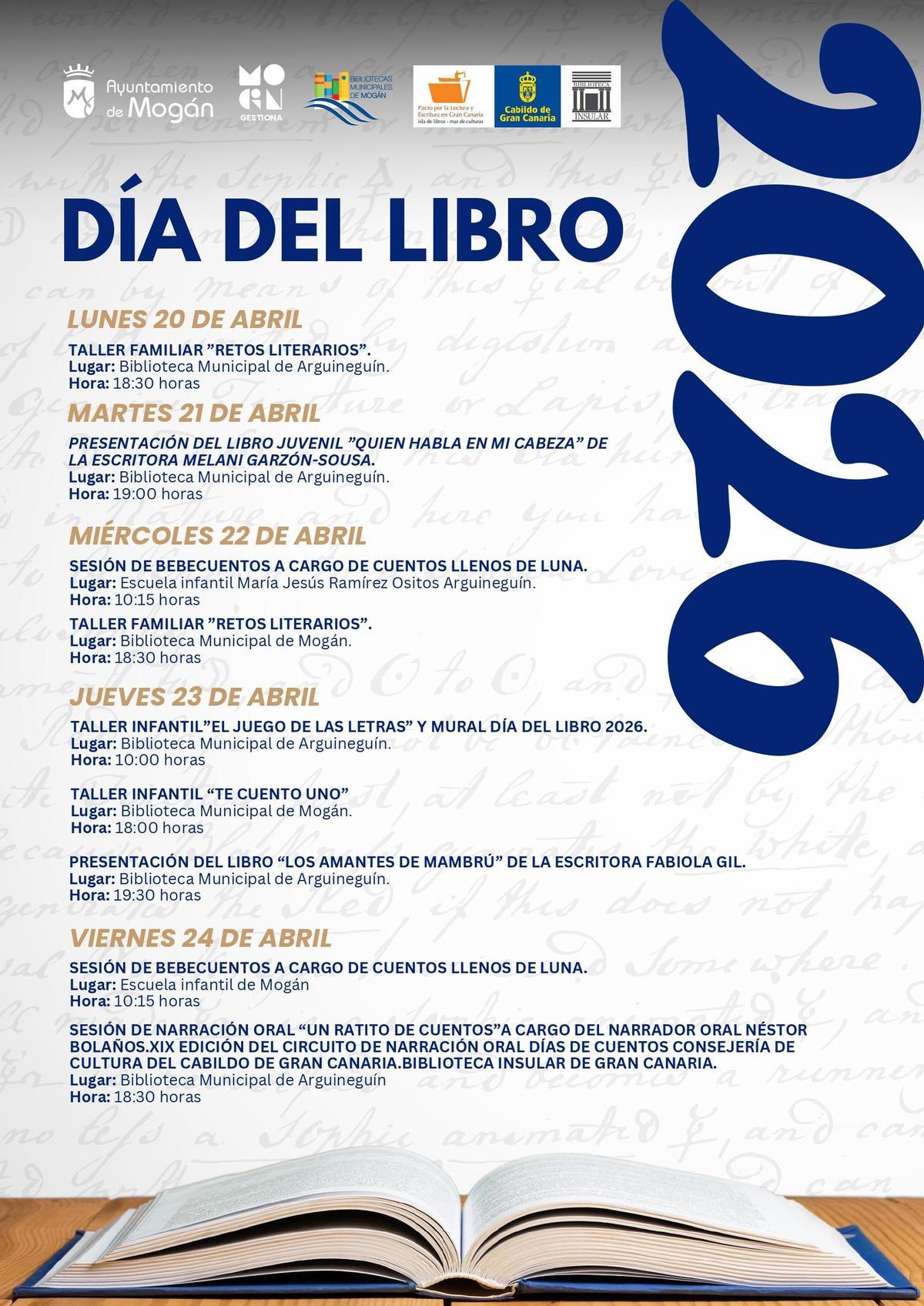Feria del libro en Mogán
