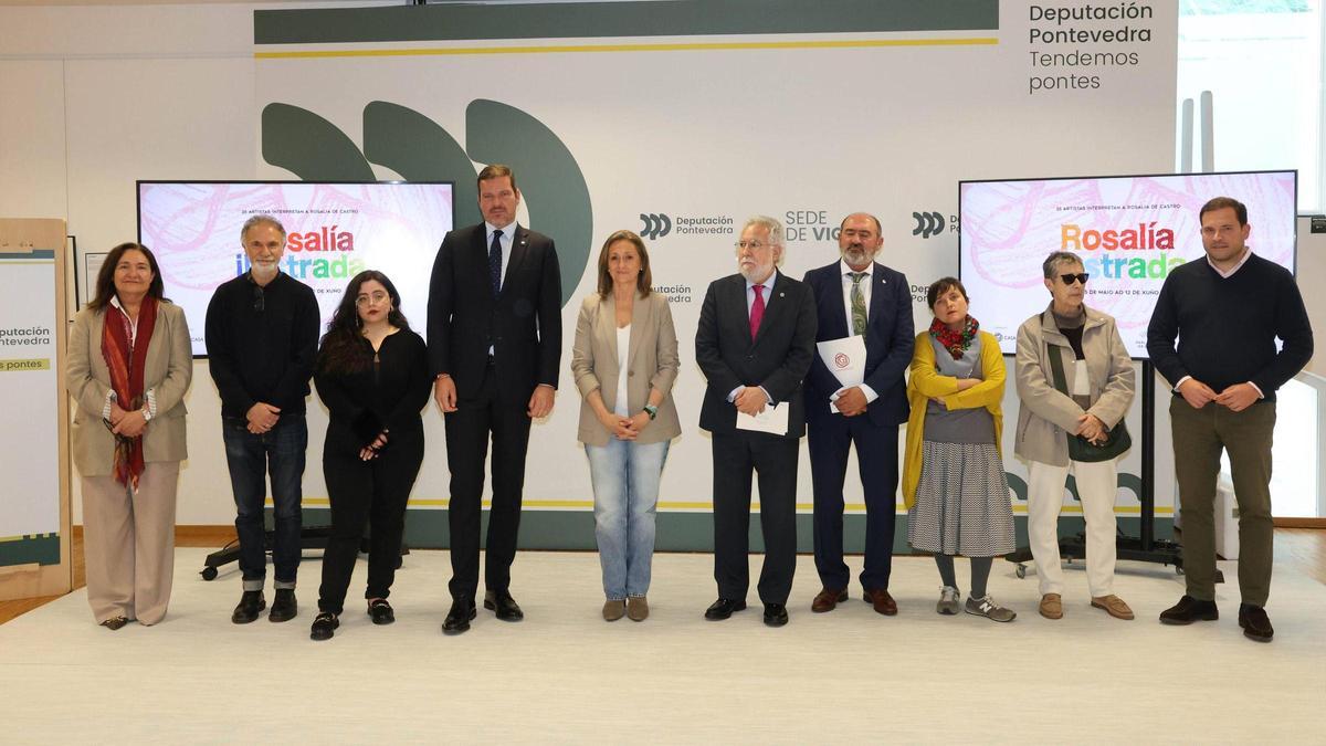 A Fundación Rosalía de Castro inaugura a exposición «Rosalía Ilustrada»