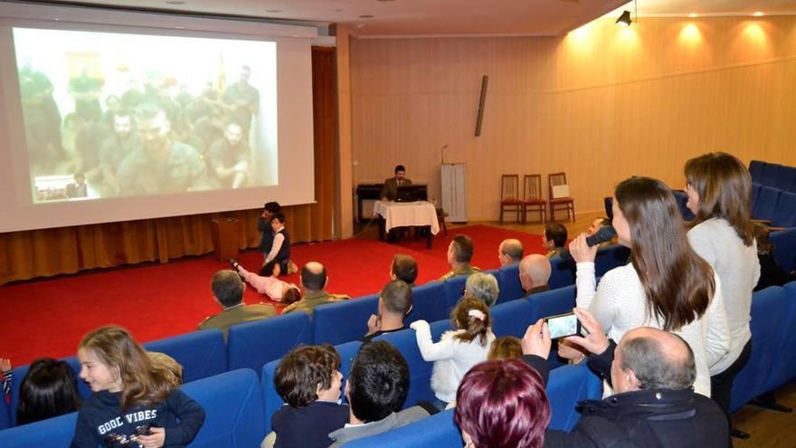 Videoconferencia con las tropas de Balears