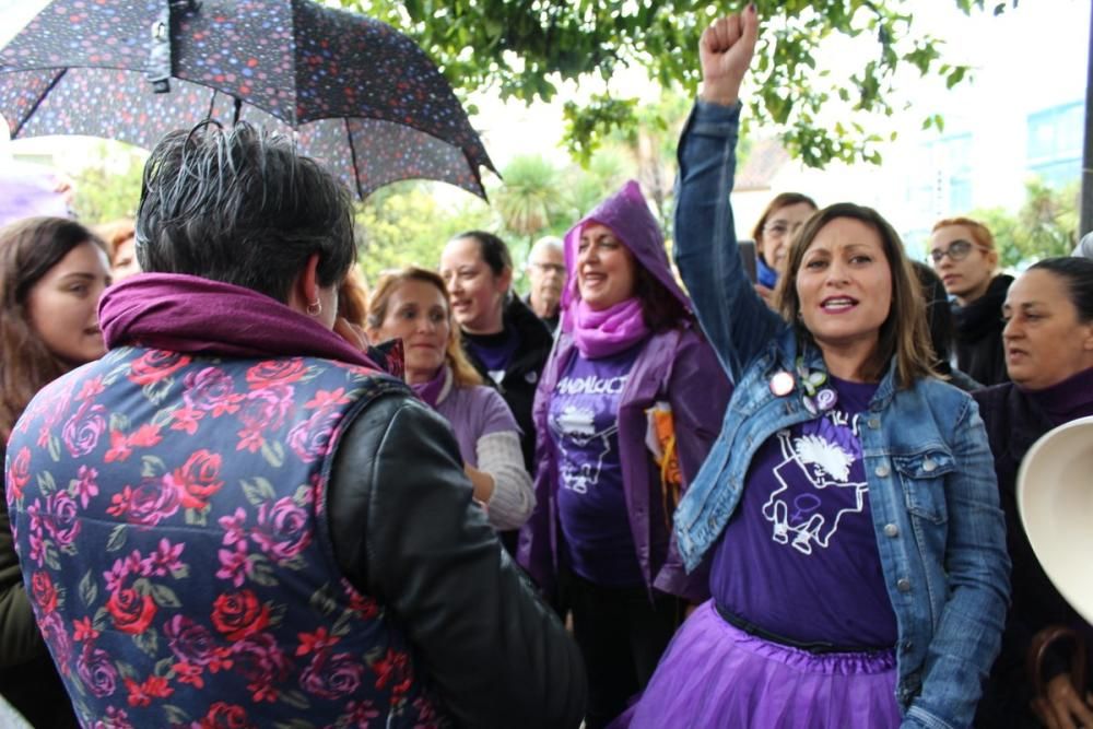 Concentración en Marbella por el 8-M